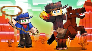 We Became COWBOYS in Minecraft!