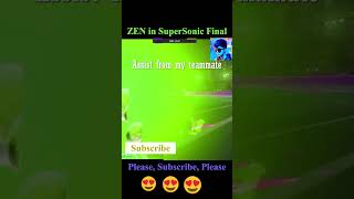 08 RL Zen SuperSonic Final P Goal Professional game #shorts #rocketleague #gaming #rocketleagueclips