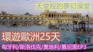 環遊歐洲25天 ｜Europe｜布達佩斯、布拉提斯拉瓦、維也納、慕尼黑｜自助旅遊EP3