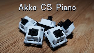 Akko CS Piano review | Akko's Clackiest Switch Yet!