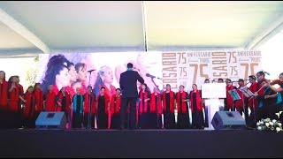 Coro Lanzilotti en Aniversario 75 de Farmacia París