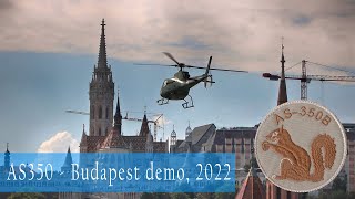 Eurocopter AS350 Écureuil (Airbus Helicopters H125) demo - 2022, Budapest