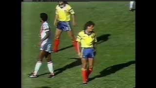 Copa América -- Colômbia x Peru -- 1989,  Manchete