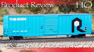 Product Review HO ExactRail 60' Berwick Boxcar ROCK - Accurate Late 1970s Boxcar!