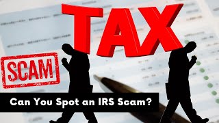 Lawyer Ex-IRS Totally Outs a Scammer!