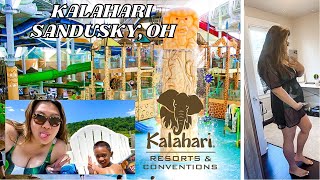 KALAHARI FAMILY VACATION DAY 1 + ROAD TRIP TO SANDUSKY, OHIO! | All Things Khem