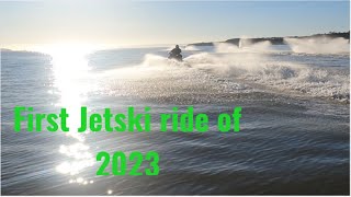 first jetsking ride this year 2nd January 2023