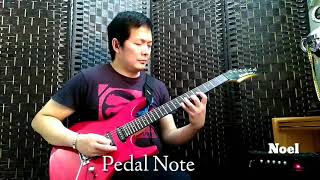 Pedal note practice / Yngwie Malmsteen style