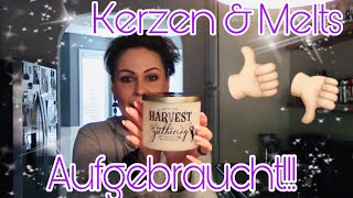 Aufgebraucht & Aussortiert XXL # 4 / Kerzenedition / Meine Tops & Flops