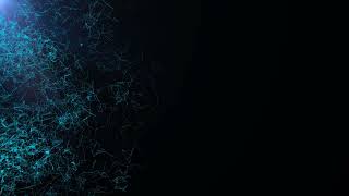 Plexus Blue Network Small Particle Rotating Background - Free Stock Video Footage HD