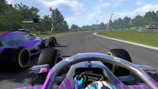 Divebombing at the Hungaroring! #shorts #F12020