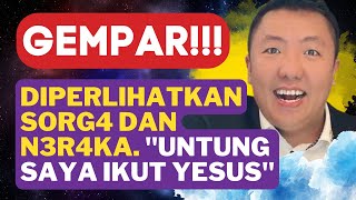 TERNYATA KESELAMATAN HANYA ADA DI DALAM SATU NAMA, YESUS KRISTUS! SAYA MASUK KRISTEN DAN DIBAPTIS!