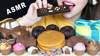 ASMR MOONPIE, REESE’S, PRALINES, EDIBLE CAR & REMOTE CONTROL (EATING SOUNDS) No Talking 먹방