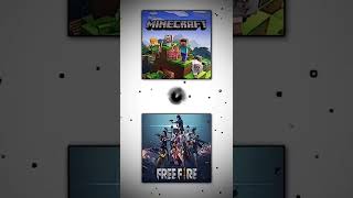 Minecraft Vs freefire #minecraft #freefire