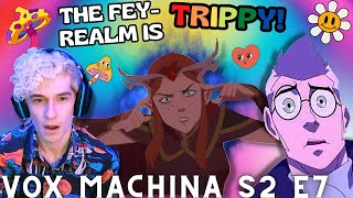 Into the Fae Realm - Vox Machina Season 2 Episode 7 (First-Time) Reaction!