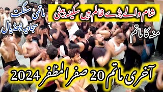 Last Matam Chelum 20 Safar 2024 || Moun Ka Matam || Matmi Sangat Sajjadia Dhudial || Dhudial Party