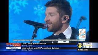 Brett Eldredge sings "Do You Hear What I Hear" Live Performance 2019 HD 1080p