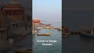 Late afternoon on the Ghats of Benaras #travel #varanasi #benaras #ghatsofvaranasi #ganga #india