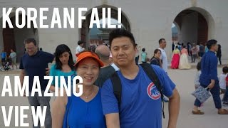 Seoul vlog 2016 Gyeongbokgung Palace Sunset Cafe Han River Korea