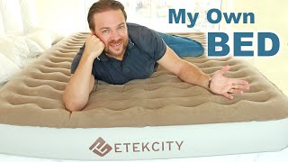 DAD's OWN BED! Etekcity Air Mattress Review