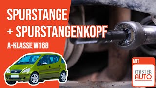 Wie A-Klasse W168 Spurstange, Spurstangenkopf wechseln 🚗