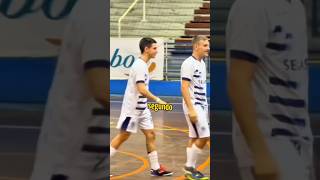 Será que ele cumpriu a promessa…🤣 #futsal #futebol