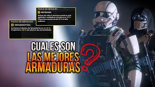 La MEJOR ARMADURA en HELLDIVERS 2