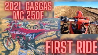 2021 GASGAS FIRST RIDE - MC250F