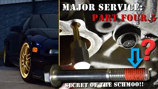 NSX Major Service Part 4.5 - Secret of the Schmoo!!  Plus thread chasing and steam cleaning parts?!