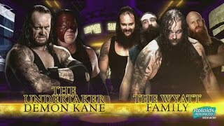 WWE 2K16 - Survivor Series 2015: The Brothers of Destruction VS The Wyatt Family ᴴᴰ