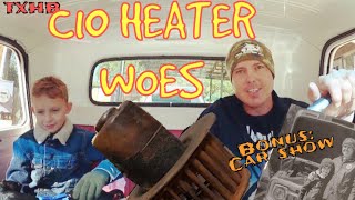 We Fix the C10s Heater Then Take it to a Car Show for Veterans