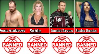 wwe superstars Who Banned 🚫 or Fired from wwe (2023) || #wwe #smackdown #wwesmackdown