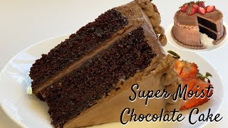 Super Moist Homemade Chocolate Cake