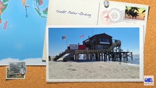 Mit Wohnmobil nach Sankt Peter Ording2021🏖Strand Parken. Kostenlose Stellplätzeالبحر الشمالي ألمانيا