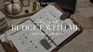 WEEKLY RESET ❥ a5 budget with me, cash planning + savings challenges *cash envelope method*