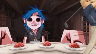 YTP GORILLAZ: 2D SAY THE N WORD AND DEL FUCKING DIES AGAIN