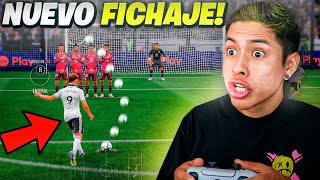 EPIC TIRO LIBRE de mi NUEVO DELANTERO en el MODO CARRERA 😱 (FIFA22)