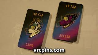 Dark Dragon VRC Pins ON SALE NOW!