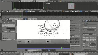 Animación 2D, Alinear Perforaciones de los Pivotes con Software Libre: Blender Motion Tracking