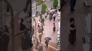 Watching people use the crosswalk from above | JAPAN SHORTS