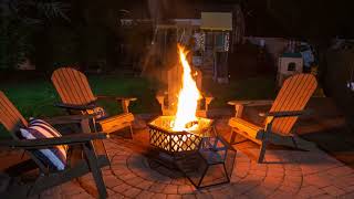 Endless Summer Hexagon Wood Fire Pit