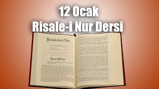 Risale-i Nur Dersi (12 Ocak 2024) - Canlı Yayın