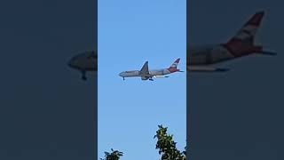 Austrian B777 landing 1560ft in Vienna