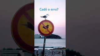 Ache o erro #humor