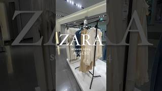 ZARA summer collection 2024/AUGUST