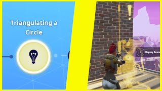 Triangulating a Circle :  Deploy Scanners in a 15+ zone || Fortnite STW