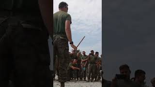 Martial Arts with Allies: US and Philippine Marines Practice Martial Arts Drills