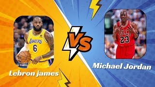 Lebron james V/S Michael Jordan Who's is The Best Player Of Nba #lebronjames #michaeljordan #nbanews