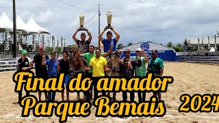 BASTIDORES NA FINAL DO AMADOR E AGRADECIMENTO DO CAMPEÃO PARQUE BEMAIS BETVIP PORTAL 2024