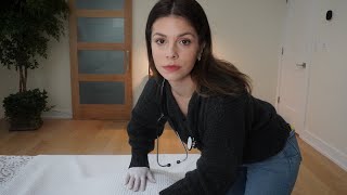 ASMR Realistic Full Body Physical Assessment in Bed | Nurse Protocol, CNE, Eyes, Ears, Soft Spoken